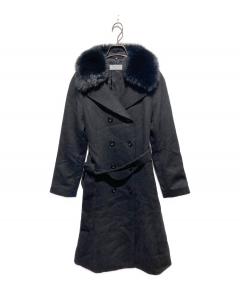 中古・古着通販】theory (セオリー) Belvinカシミアステンカラーコート