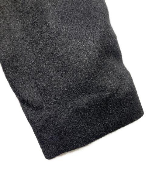 BARNEYS NEWYORK（バーニーズ・ニューヨーク）BARNEYS NEWYORK (バーニーズ・ニューヨーク) フォックスファーカラーカシミヤコート ブラック サイズ:FREEの古着・服飾アイテム