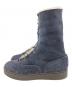 BOTTEGA VENETA (ボッテガベネタ) レースアップムートンブーツ ネイビー サイズ:SIZE 37：12000円