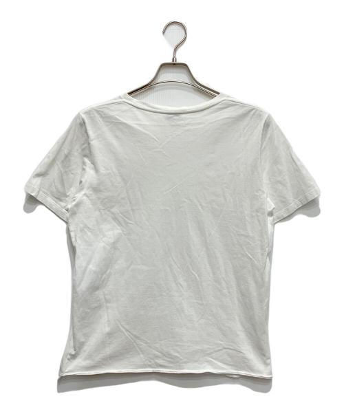 Saint Laurent Paris（サンローランパリ）Saint Laurent Paris (サンローランパリ) ロゴTシャツ ホワイト サイズ:Lの古着・服飾アイテム