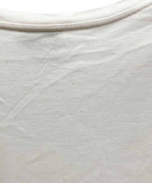 Saint Laurent Paris（サンローランパリ）Saint Laurent Paris (サンローランパリ) ロゴTシャツ ホワイト サイズ:Lの古着・服飾アイテム