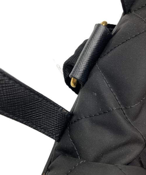 PRADA（プラダ）PRADA (プラダ) キルティングバックパック/リュック ブラックの古着・服飾アイテム