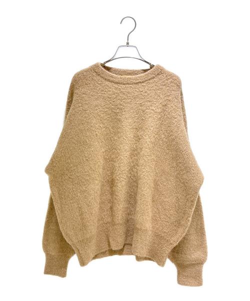 DEUXIEME CLASSE（ドゥーズィエム クラス）DEUXIEME CLASSE (ドゥーズィエム クラス) Marron tricot アルパカ ボリューム ニット 20-080-500-7203-3-0 ベージュ サイズ:-の古着・服飾アイテム