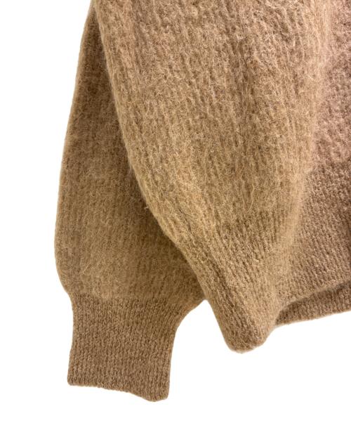 DEUXIEME CLASSE（ドゥーズィエム クラス）DEUXIEME CLASSE (ドゥーズィエム クラス) Marron tricot アルパカ ボリューム ニット 20-080-500-7203-3-0 ベージュ サイズ:-の古着・服飾アイテム