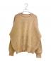 DEUXIEME CLASSE（ドゥーズィエム クラス）の古着「Marron tricot アルパカ ボリューム ニット 20-080-500-7203-3-0」｜ベージュ