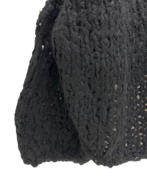 Plage（プラージュ）Plage (プラージュ) HAND KNIT ジャンボタムニット 22-080-922-5060-3-0 ブラック サイズ:FREE 未使用品の古着・服飾アイテム
