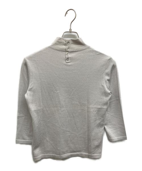 LAONARD（レオナード）LAONARD (レオナード) ハイネックラメニット グレー サイズ:Mの古着・服飾アイテム