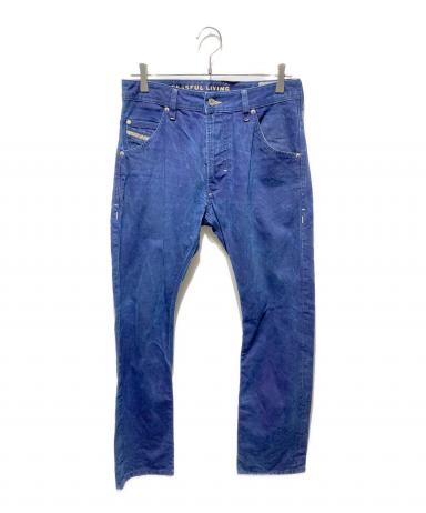 中古・古着通販】DIESEL (ディーゼル) KROOLEY デニムパンツ ブルー