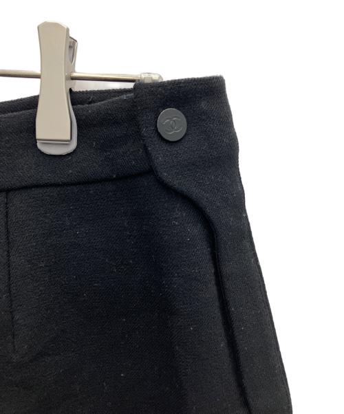 CHANEL（シャネル）CHANEL (シャネル) スカート ブラック サイズ:SIZE42の古着・服飾アイテム