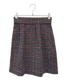 CHANEL（シャネル）の古着「ツイードスカート」｜マルチカラー
