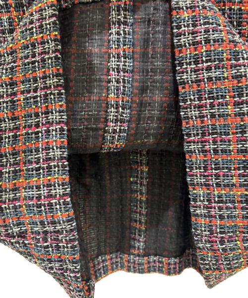 CHANEL（シャネル）CHANEL (シャネル) ツイードスカート マルチカラー サイズ:38の古着・服飾アイテム