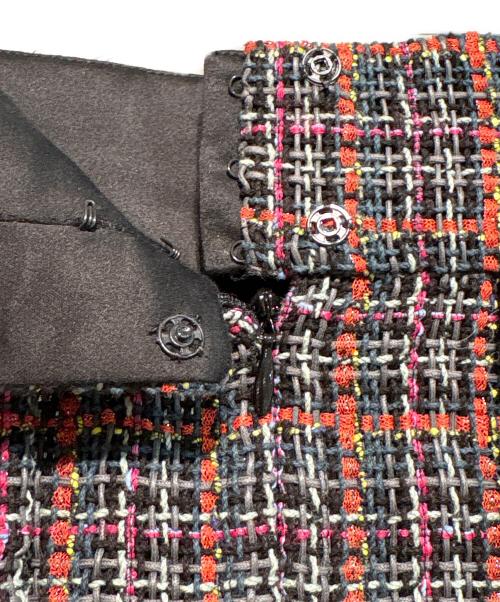 CHANEL（シャネル）CHANEL (シャネル) ツイードスカート マルチカラー サイズ:38の古着・服飾アイテム