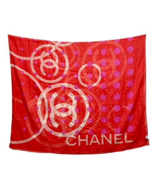 CHANEL（シャネル）CHANEL (シャネル) 大判ストール ピンクの古着・服飾アイテム