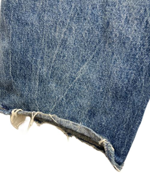 tageechita（タジチタ）tageechita (タジチタ) Frayed Hem Straight Denim Pants インディゴ サイズ:Mの古着・服飾アイテム