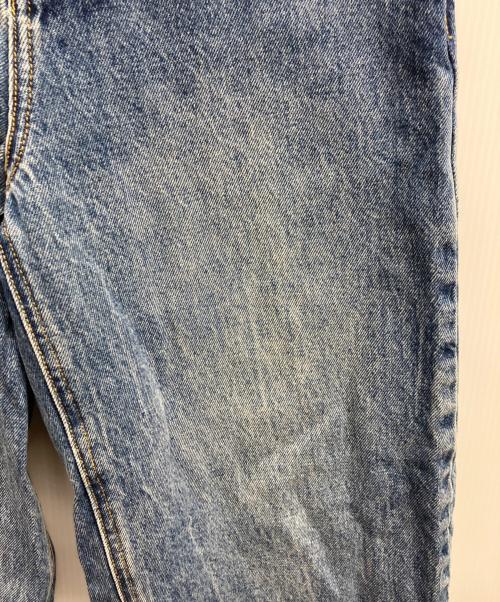 tageechita（タジチタ）tageechita (タジチタ) Frayed Hem Straight Denim Pants インディゴ サイズ:Mの古着・服飾アイテム