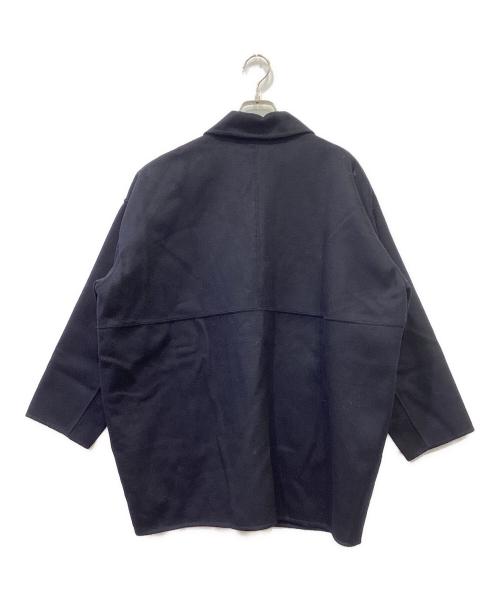 KAGURE（カグレ）KAGURE (カグレ) ウールショートコート ネイビー サイズ:Freeの古着・服飾アイテム