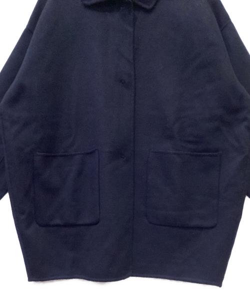 KAGURE（カグレ）KAGURE (カグレ) ウールショートコート ネイビー サイズ:Freeの古着・服飾アイテム