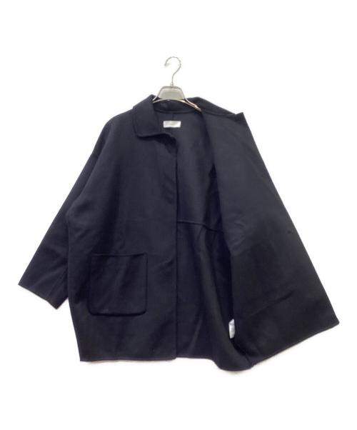 KAGURE（カグレ）KAGURE (カグレ) ウールショートコート ネイビー サイズ:Freeの古着・服飾アイテム