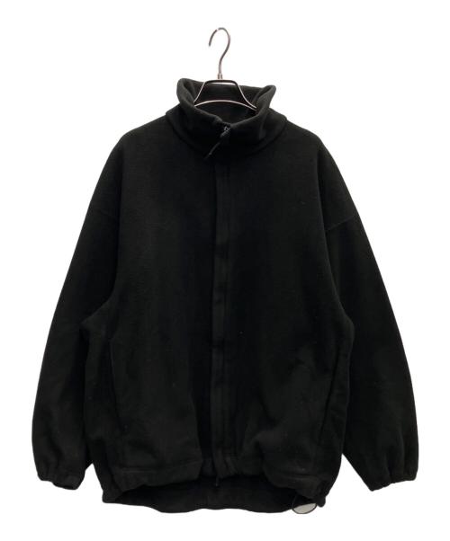 UNITED ARROWS & SONS（ユナイテッドアローズ アンド サンズ）UNITED ARROWS & SONS (ユナイテッドアローズ アンド サンズ) FLEECE ZIP JACKET ブラック サイズ:Sの古着・服飾アイテム
