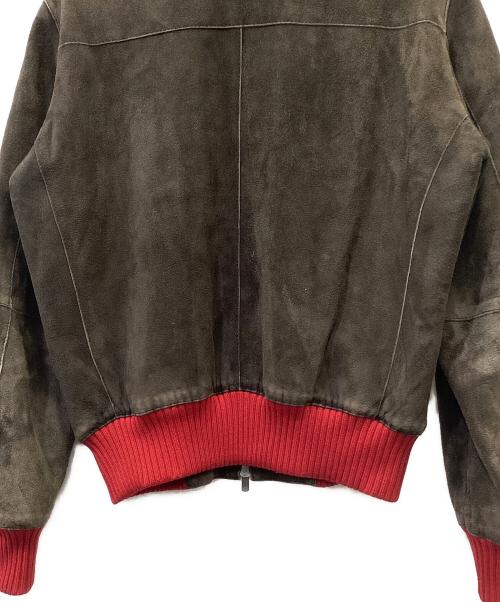 Salfra（サルフラ）Salfra (サルフラ) スウェードジャケット ブラウン サイズ:４６の古着・服飾アイテム