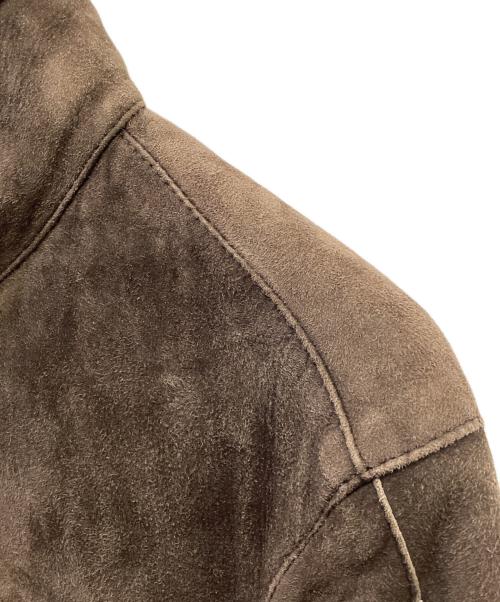 Salfra（サルフラ）Salfra (サルフラ) スウェードジャケット ブラウン サイズ:４６の古着・服飾アイテム