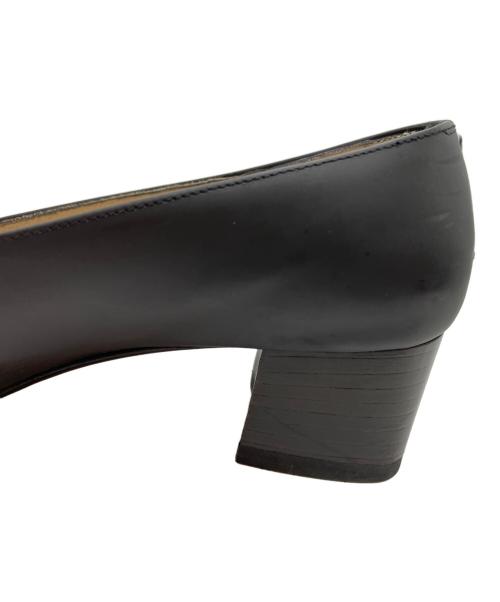 Salvatore Ferragamo（サルヴァトーレ フェラガモ）Salvatore Ferragamo (サルヴァトーレ フェラガモ) リボンパンプス ブラック サイズ:6の古着・服飾アイテム