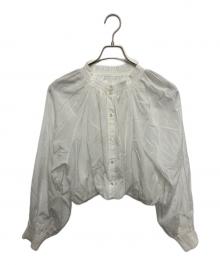 Plage（プラージュ）の古着「mini blouson ブラウス」｜ホワイト