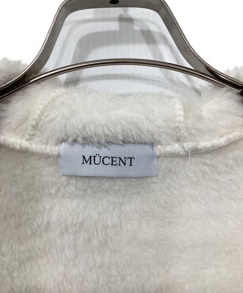 MUCENT（ムセント）MUCENT (ムセント) ボアジャケット ホワイト サイズ:Mの古着・服飾アイテム