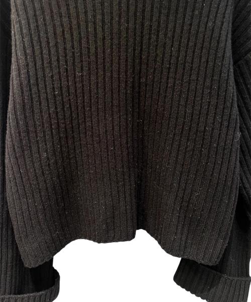 MONCLER（モンクレール）MONCLER (モンクレール) COLLO ALTO TRICOT/ニット ブラック サイズ:Mの古着・服飾アイテム