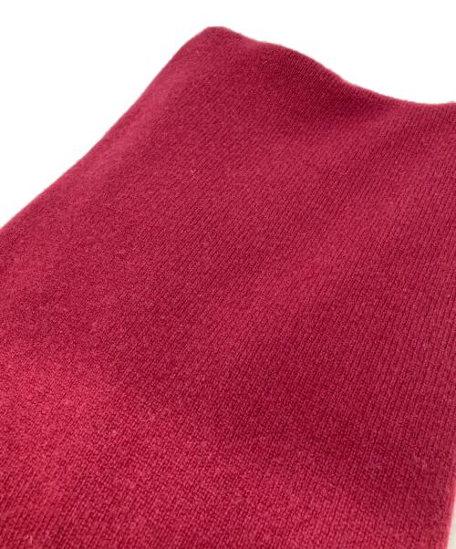 JOHN SMEDLEY（ジョンスメドレー）JOHN SMEDLEY (ジョンスメドレー) カシミヤ混タートルネックニット ボルドー サイズ:Ｓの古着・服飾アイテム