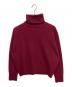 JOHN SMEDLEY（ジョンスメドレー）の古着「カシミヤ混タートルネックニット」｜ボルドー