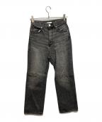 CLANEクラネ）の古着「SECOND DENIM PANTS」｜ブラック