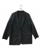 Spick and Spanスピック＆スパン）の古着「S120ロングジャケット」｜チャコールグレー