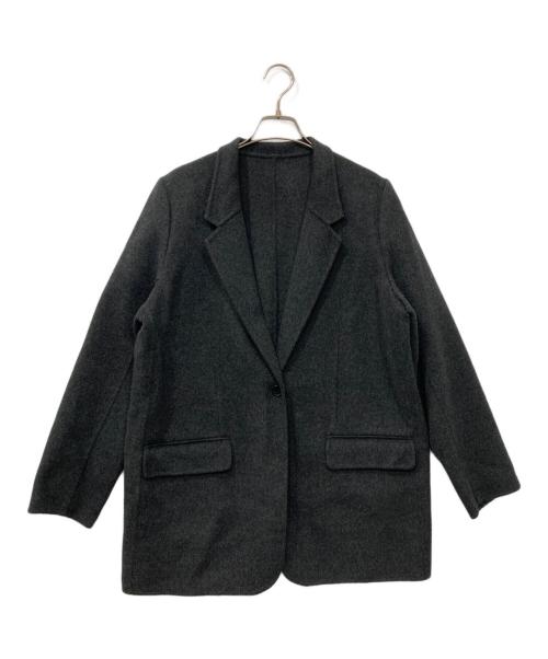 Spick and Span（スピック＆スパン）Spick and Span (スピックアンドスパン) S120ロングジャケット チャコールグレー サイズ:38の古着・服飾アイテム