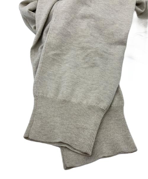 AP STUDIO（エーピーストゥディオ）AP STUDIO (エーピーストゥディオ) SILK COTTON H/G PO/シルクコットンハイゲージプルオーバー ベージュ サイズ:-の古着・服飾アイテム