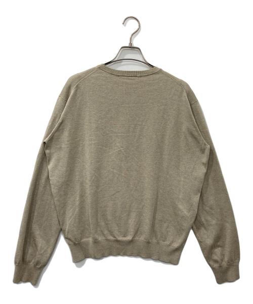 AP STUDIO（エーピーストゥディオ）AP STUDIO (エーピーストゥディオ) SILK COTTON H/G PO/シルクコットンハイゲージプルオーバー ベージュ サイズ:-の古着・服飾アイテム