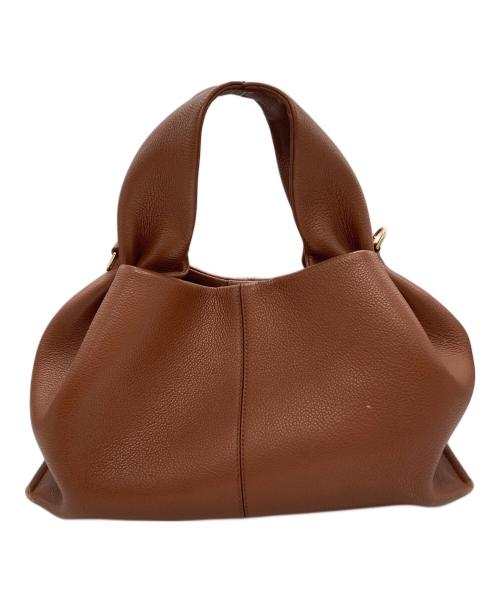 POLENE（ポレーヌ）POLENE (ポレーヌ) numero neuf/レザーハンドバッグ サンダルウッドの古着・服飾アイテム