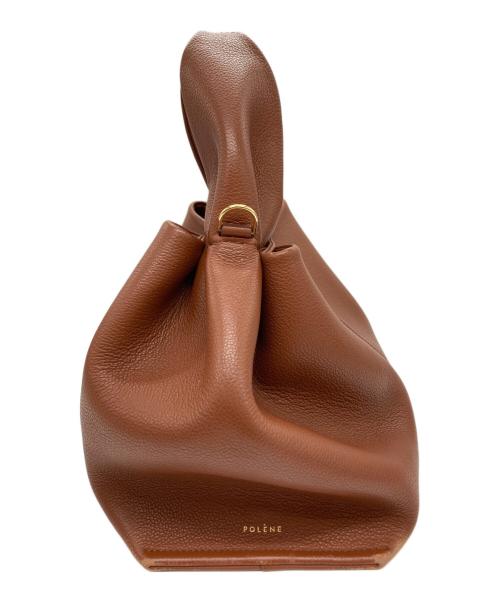 POLENE（ポレーヌ）POLENE (ポレーヌ) numero neuf/レザーハンドバッグ サンダルウッドの古着・服飾アイテム