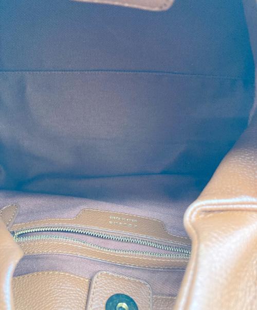 POLENE（ポレーヌ）POLENE (ポレーヌ) numero neuf/レザーハンドバッグ サンダルウッドの古着・服飾アイテム