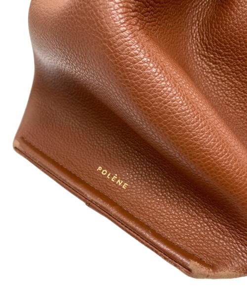 POLENE（ポレーヌ）POLENE (ポレーヌ) numero neuf/レザーハンドバッグ サンダルウッドの古着・服飾アイテム