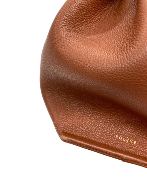 POLENE（ポレーヌ）POLENE (ポレーヌ) numero neuf/レザーハンドバッグ サンダルウッドの古着・服飾アイテム