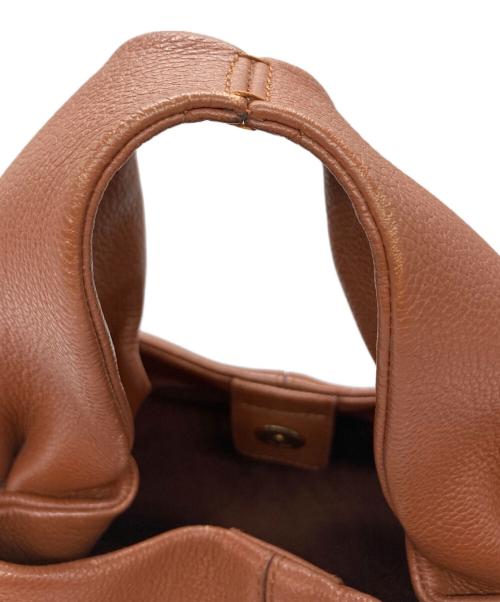 POLENE（ポレーヌ）POLENE (ポレーヌ) numero neuf/レザーハンドバッグ サンダルウッドの古着・服飾アイテム