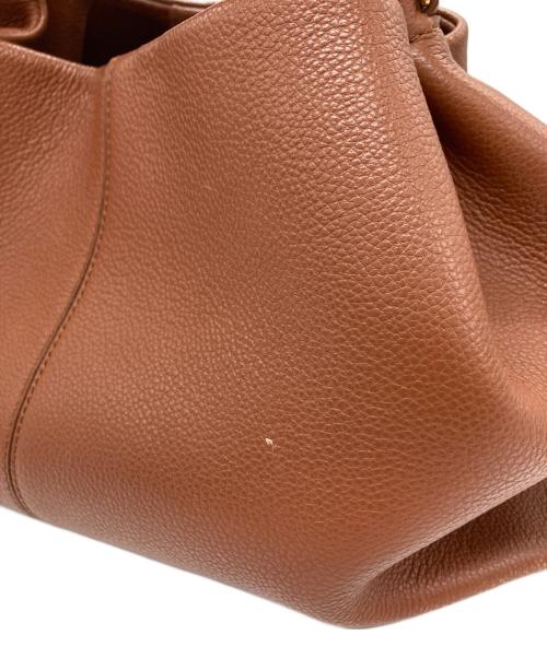 POLENE（ポレーヌ）POLENE (ポレーヌ) numero neuf/レザーハンドバッグ サンダルウッドの古着・服飾アイテム