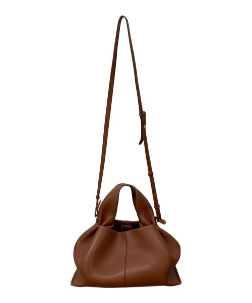 POLENE（ポレーヌ）POLENE (ポレーヌ) numero neuf/レザーハンドバッグ サンダルウッドの古着・服飾アイテム