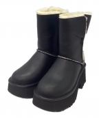 UGG×FRAY IDアグ×フレイ アイディー）の古着「W ESMEE LEATHER BOOT」｜ブラック