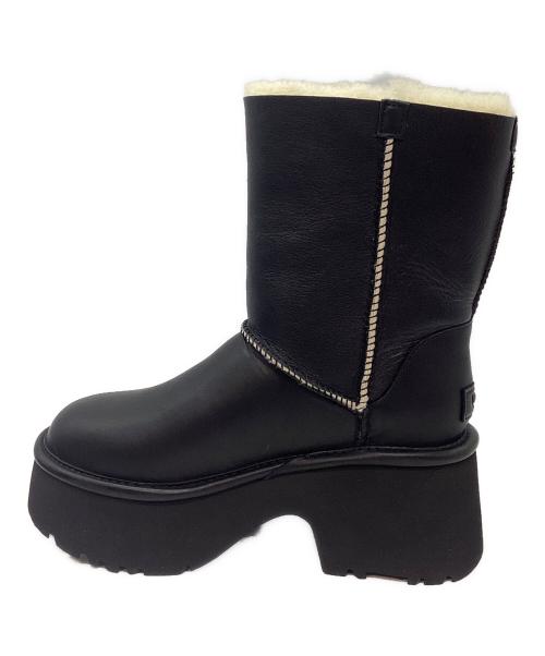 UGG（アグ）UGG (アグ) FRAY ID (フレイ アイディー) W ESMEE LEATHER BOOT ブラック サイズ:23cmの古着・服飾アイテム