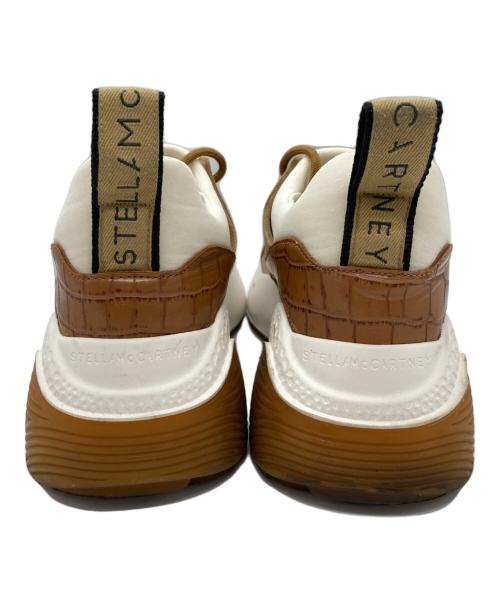 STELLA McCARTNEY（ステラマッカートニー）STELLA McCARTNEY (ステラマッカートニー) 厚底スニーカー ベージュ×ブラウン サイズ:38の古着・服飾アイテム