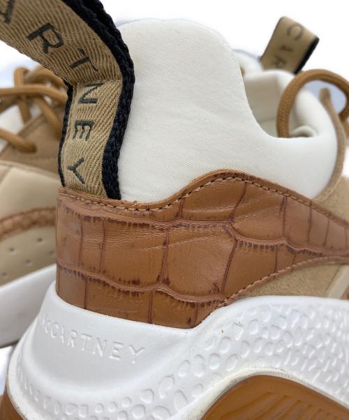 STELLA McCARTNEY（ステラマッカートニー）STELLA McCARTNEY (ステラマッカートニー) 厚底スニーカー ベージュ×ブラウン サイズ:38の古着・服飾アイテム