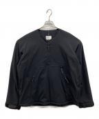ALMOSTBLACKオールモストブラック）の古着「プルオーバージャケット」｜ブラック