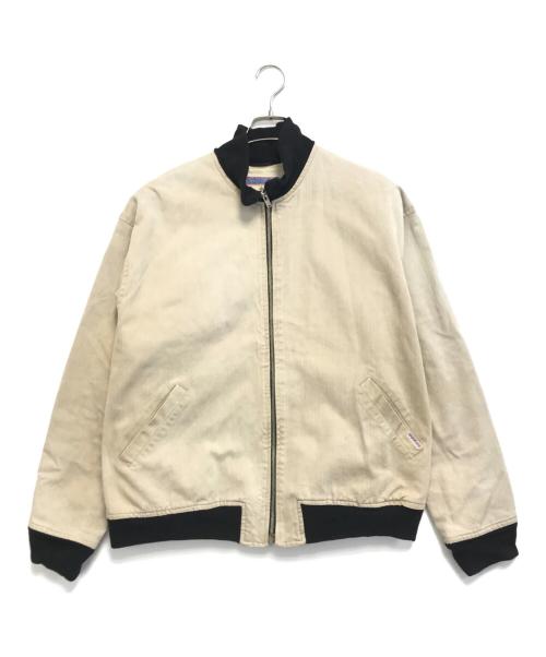 GOODENOUGH UK（グッドイナフ UK）GOODENOUGH UK (グッドイナフ UK) コットンブルゾン ベージュ サイズ:Lの古着・服飾アイテム